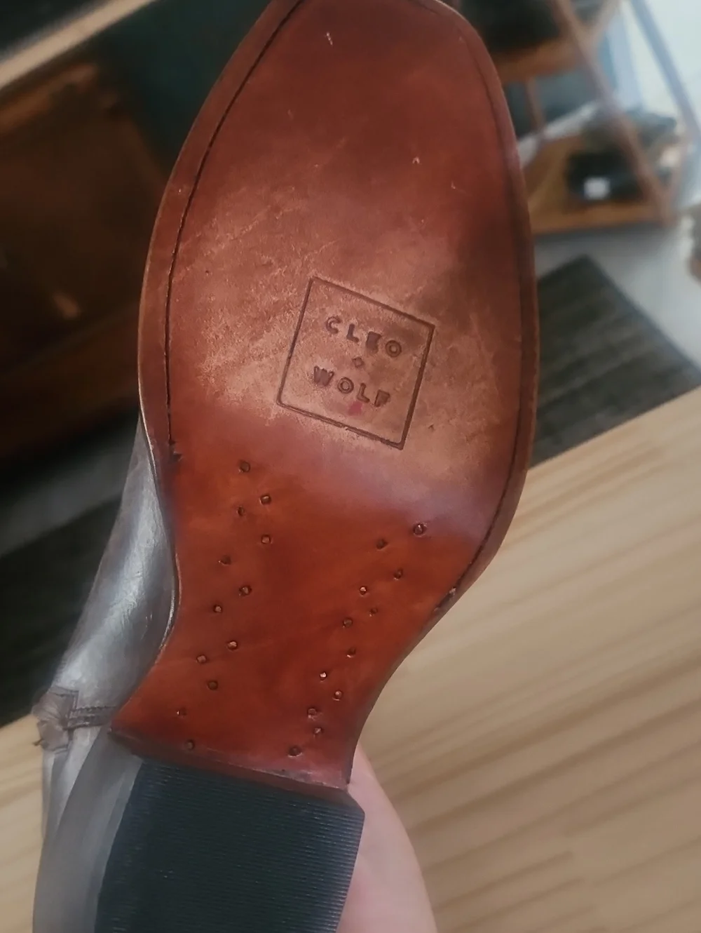 Cleo & Wolf Leather Cowboy Boots